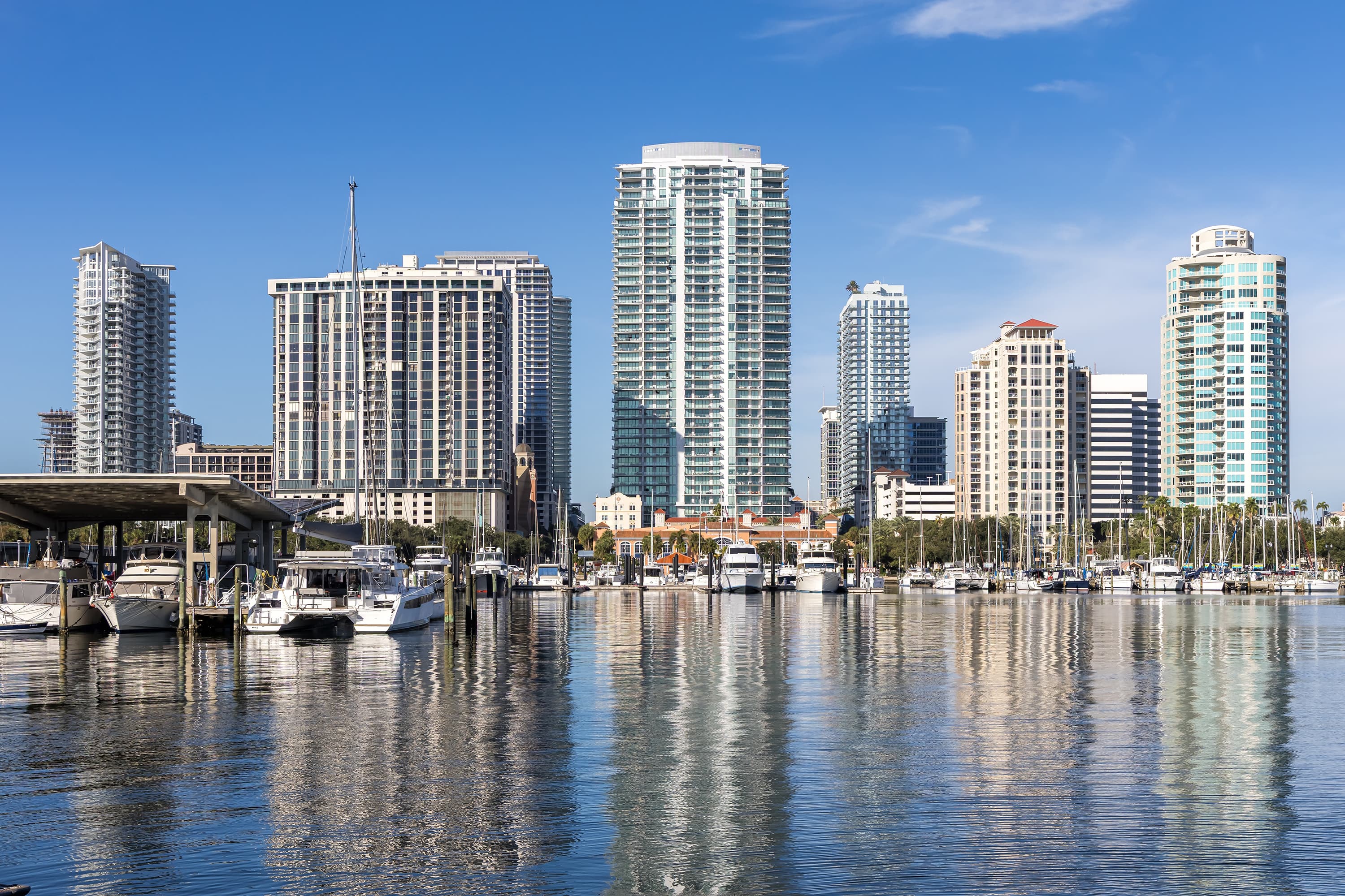 St. Petersburg Florida skyline